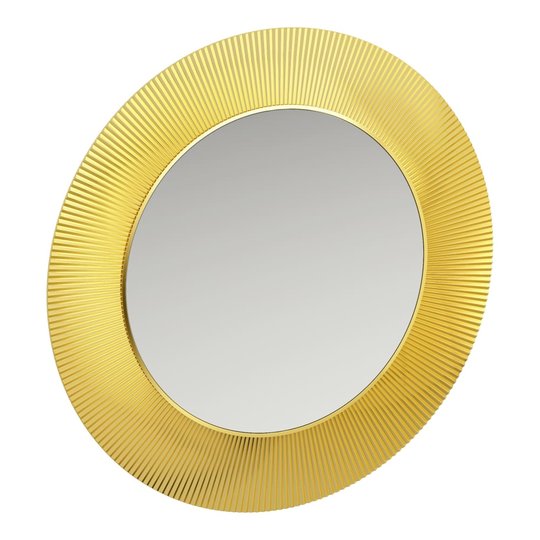Зеркало круглое 78 см, Laufen Kartell, золото (H3863310870001) Laufen Зеркала